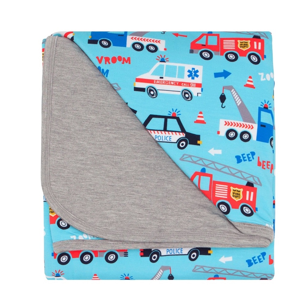 Little Sleepies To The Rescue Cloud Blanket NEW IN PACKAGING First Responders - Picture 2 of 3